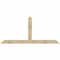 Ekena Millwork Portland Rough Sawn Timber Gable Bracket, Douglas Fir, 96"W x 44"H x 2"D x 6"F, 11/12 Pitch GBW096X44X0206POR00RDF - alternate 1